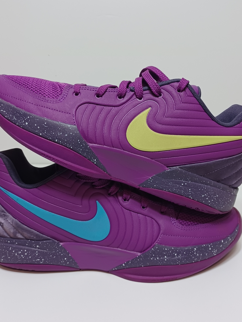 Nike JA 2 'Stargazer' Purple Blue Yellow FD7328-500 Women Size 11.5